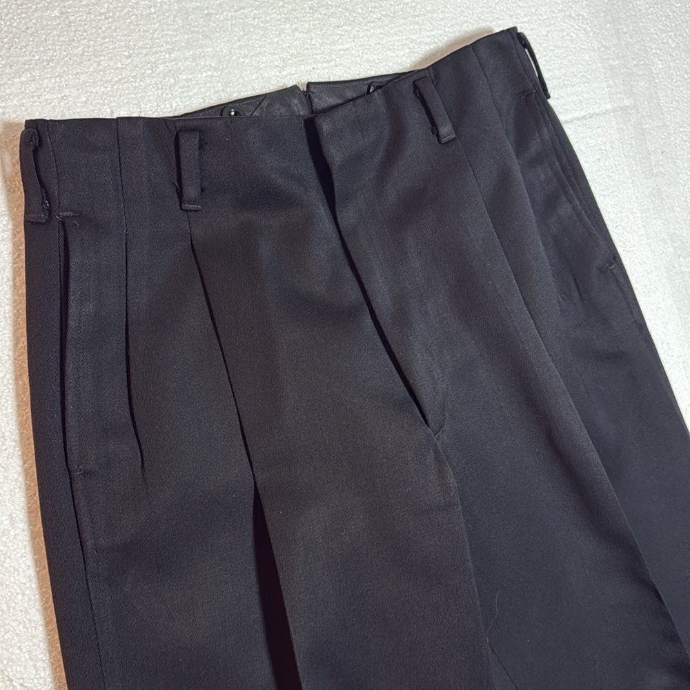 Vintage Double RRL Ralph Lauren Wool Charcoal Trousers - Picture 3 of 9